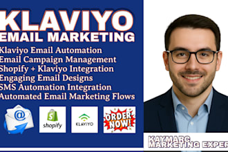 setup shopify klaviyo email marketing campaign flows send bulk email automation