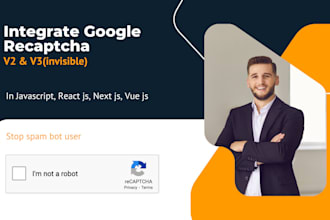 add or fix google recaptcha v2 or v3 into your custom website or forms