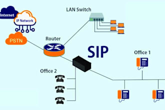 sip user, sip routes and sip trunks for USA spoof api, did number