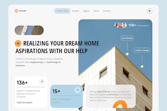 develop static and dynamic websites using react at best rates