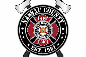 design luxury firefighter logo for your company