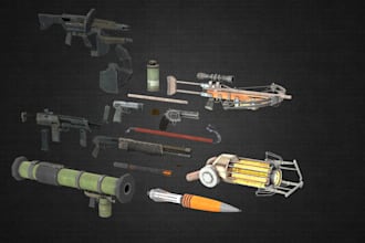 create and modify your gmod weapon, game assets and any other game weapon