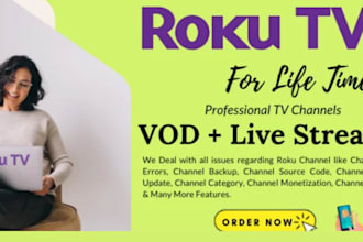 create and set up roku tv roku app roku channel live streaming video streaming