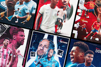 design your sport poster and graphics