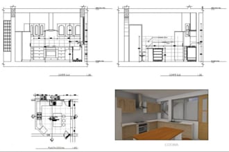 create professional commercial kitchen plans with ventilation and mep design