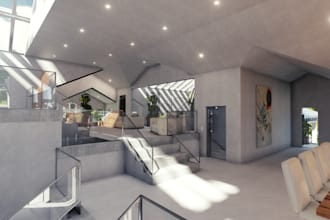 create an interactive 3d virtual tour for real estate, interiors and commercial