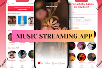 develop music streaming app music video app streaming app music app