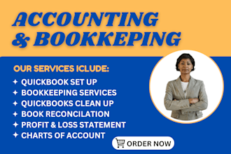 do accounting setup and clean up bookkeeping using quickbooks online and xero