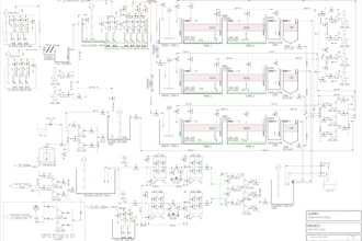 create p and id layouts process flow diagrams