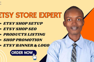 do etsy product listing on your etsy shop and manage your etsy shop