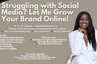 manage your social media and grow your online brand