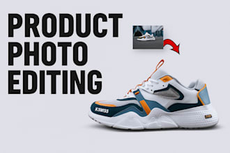product photo editing and retouching product photography