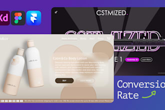design a landing page to improve conversion rate
