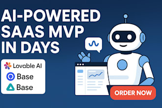 build your ai app or saas mvp with lovable ai, vapi, or base