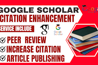 increase your google scholar citation h index and scholar index