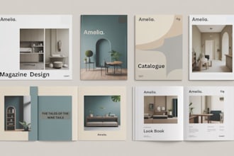 design magazine catalog brochure catalogue newsletter magazine layout lookbook