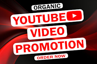 do organic youtube video promotion to go viral