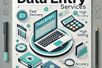 do data entry web research and file conversion