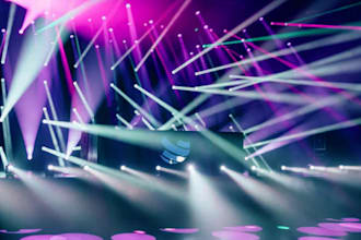 do 3d stage design, 3d stage lighting, sound staging design