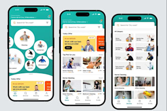create c2c, b2c, b2b, p2p, on demand handyman service provider marketplace app