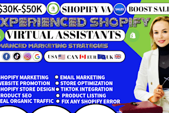 be your shopify virtual assistant boost shopify sales list winning products