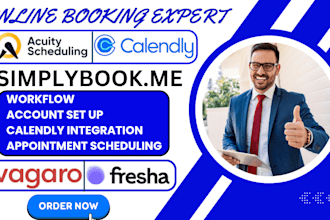 revamp simplybook me, acuity scheduling, vagaro,  calendly, square online