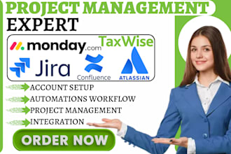 do taxwise attlassian automation confluence jira workflow monday crm integration