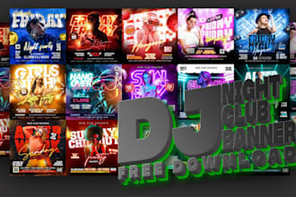create professional business flyers and posters wedding, birthday party