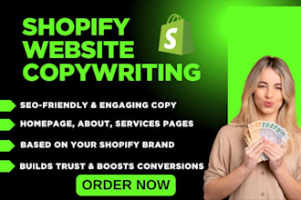 write high converting shopify website copy for your brand