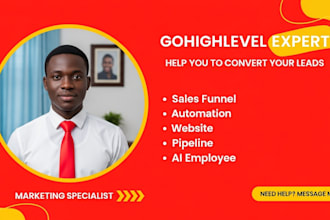 gohighlevel sales funnel, ghl automation expert ai employee go high level CRM