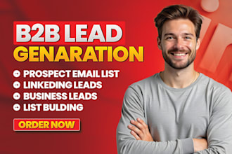 do offer targeted b2b leads generation and linkedin email leads for any industry