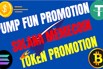 memecoin promotion raise 500sol pump fun get 100m h meme coin telegram promotion
