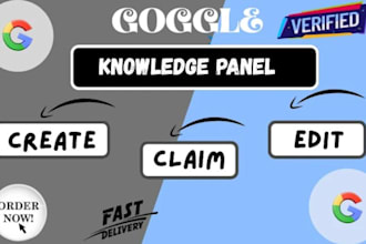 create and setup your personal and business google knowledge panel to verified