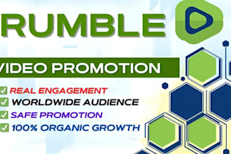 do rumble promotion youtube video channel promotion seo optimization