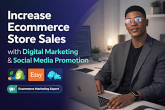 shopify store promotion to boost sales with social media and digital marketing