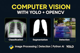 build computer vision models using yolo and opencv