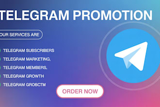 do telegram promotion, organic telegram marketing, increase tg members