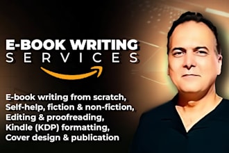 write amazon ebook, kindle and book description copywriting