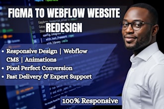 redesign your website and convert figma to webflow like a pro
