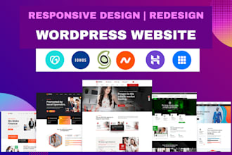 build wordpress website on godaddy hostinger bluehost hostgator siteground