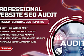 do a screaming frog SEO website audit with detailed technical reports