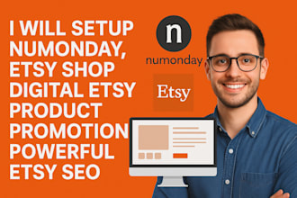 setup numonday etsy shop digital etsy product promotion powerful etsy seo