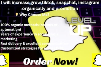 create high converting snapchat and tiktok ads to boost your brand growth