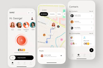 develop emergency app, sos app, security app, roadside assistance app