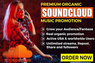 organically promote your soundcloud music to gain real and targeted audience