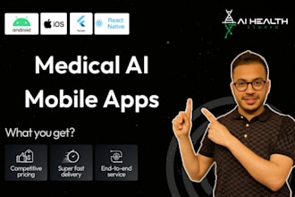 build medical, clinic, healthcare ios android mobile app software saas mvp
