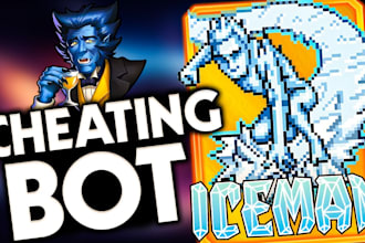 create discord game bot, cheated bot, mmorpg bot, farm bot, video game bot