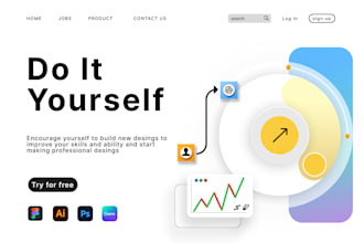 make attractive website designs for you