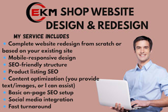 wix website redesign, ekm, shopify, surecart, weebly, godaddy website design