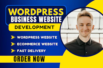 build, revamp wordpress business website using elementor pro, divi and hostinger